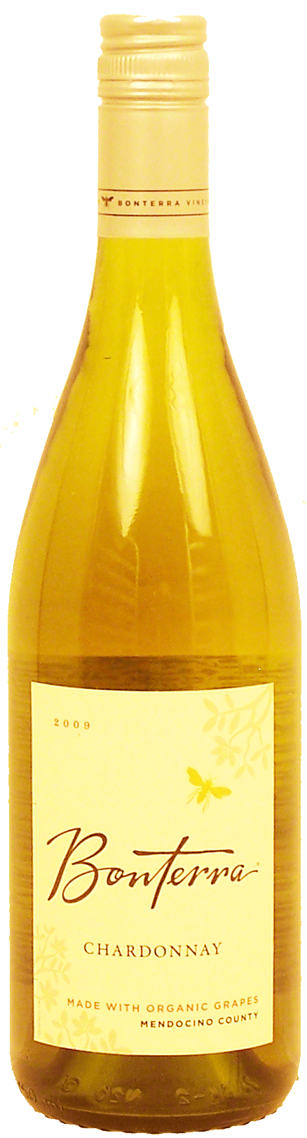 Bonterra  chardonnay wine of Mendocino County, made with organic grapes, 13.5% alc. by vol. Full-Size Picture